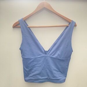 ReoRia Blue Crop Top